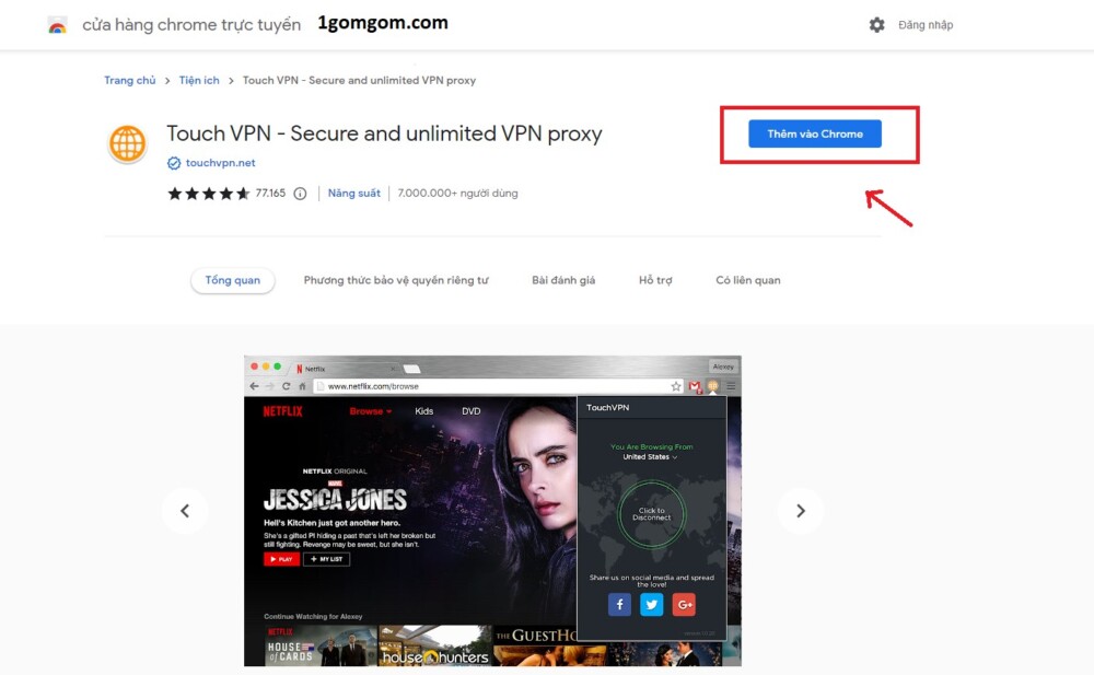 Hướng dẫn người chơi cài mạng VPN cho Chrome/Firefox