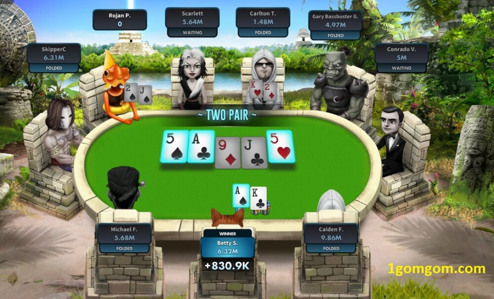 Kinh nghiệm chơi Poker chiến thắng nhà cái cá cược